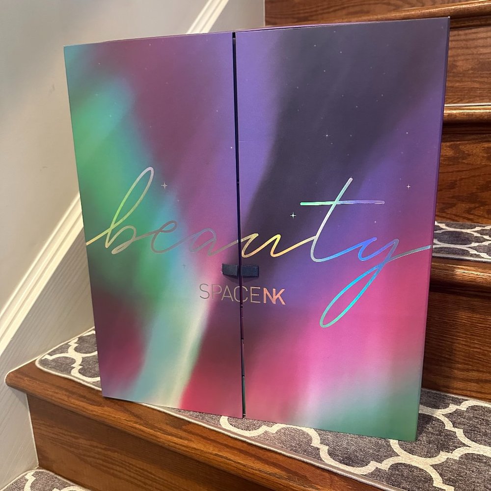 Space NK 2023 EMPTY Rainbow Colored Advent Calendar